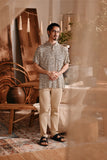 The Bay Men Batik Shirt - Champagne Safari