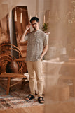 The Bay Men Batik Shirt - Champagne Safari