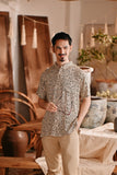 The Bay Men Batik Shirt - Champagne Safari