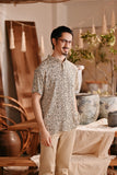 The Bay Men Batik Shirt - Champagne Safari