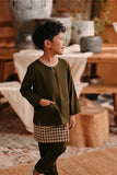 The Bay Kurta - Olive