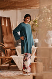 The Bay Women Summer Kurung Top - Emerald Green