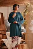 The Bay Women Summer Kurung Top - Emerald Green