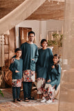 The Bay Men Kurta - Emerald Green