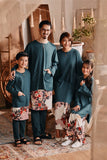 The Bay Men Kurta - Emerald Green