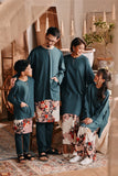 The Bay Men Kurta - Emerald Green