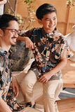 The Bay Men Batik Shirt - Rich