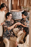 The Bay Men Batik Shirt - Rich