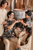 The Bay Men Batik Shirt - Rich