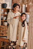 The Bay Summer Kurung Top - Khaki