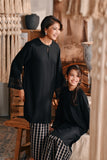 The Bay Women Summer Kurung Top - Black