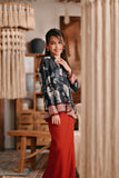 The Bay Broderie Kebaya Top - Tranquil