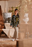 The Bay Broderie Kurung Blouse - Serene