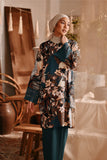 The Bay Women Summer Kurung Top - Rich