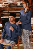 The Akar Kita Women Kebaya Top - England Blue