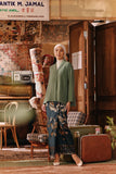 The Akar Kita Women Kebaya Top - Sage Green