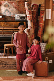 The Akar Kita Baju Melayu Teluk Belanga - Dark Mauve