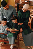 The Akar Kita Baju Melayu Teluk Belanga - Pine Green