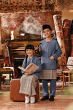 The Akar Kita Baju Melayu Teluk Belanga - Coronet Blue