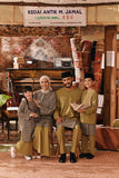 The Akar Kita Men Baju Melayu Teluk Belanga - Butter Olive