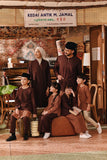 The Akar Kita Men Baju Melayu Teluk Belanga - Dark Burgundy