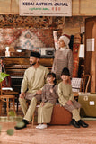 The Akar Kita Men Baju Melayu Teluk Belanga - Pale Olive