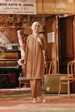 The Akar Kita Women Folded Skirt - Latte