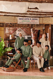 The Akar Kita Men Baju Melayu Teluk Belanga - Sage Green