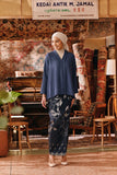 The Akar Kita Women Kebaya Top - England Blue