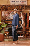 The Akar Kita Women Kebaya Top - England Blue