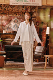 The Akar Kita Women Kebaya Top - Off White