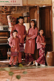 The Akar Kita Men Baju Melayu Teluk Belanga - Mauve Taupe