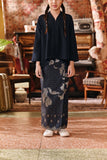 The Akar Kita Kebaya Top - Navy