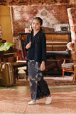 The Akar Kita Kebaya Top - Navy