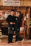 The Akar Kita Men Baju Melayu Teluk Belanga - Black