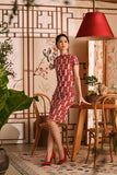 The Nian Nian Women Beaded Cheongsam Dress - Loyal