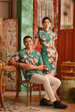 The Nian Nian Women Layered Sleeve Cheongsam Dress - Harmony