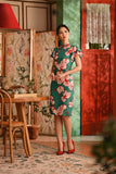 The Nian Nian Women Layered Sleeve Cheongsam Dress - Harmony