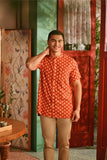 The Nian Nian Men Oriental Shirt - Shine