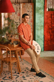 The Nian Nian Men Oriental Shirt - Shine