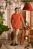 The Nian Nian Men Oriental Shirt - Shine