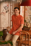 The Nian Nian Men Oriental Shirt - Shine