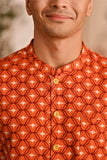 The Nian Nian Men Oriental Shirt - Shine