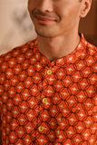 The Nian Nian Men Oriental Shirt - Shine