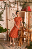 The Nian Nian Women Lace Sleeve Blossom Dress - Shine