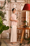 The Nian Nian Women Beaded Cheongsam Top - Baby Pink