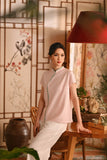 The Nian Nian Women Beaded Cheongsam Top - Baby Pink