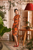 The Nian Nian Women Beaded Cheongsam Dress - Dawn