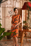 The Nian Nian Women Beaded Cheongsam Dress - Dawn