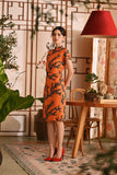 The Nian Nian Women Beaded Cheongsam Dress - Dawn